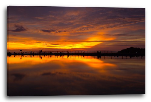 Wandbild sonnenuntergang rote - sonnenuntergang,