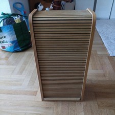 CD-Regal CD-Ständer Holz Rolltür