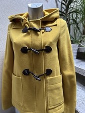 JETTE by Joop Dufflecoat Gr. 36, Schurwolle, Kaschmir, Gelb