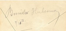 Bronislaw Huberman, Polnischer