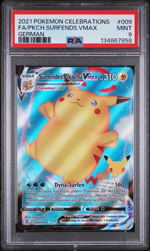 Pokémon psa surfendes - psa, 9