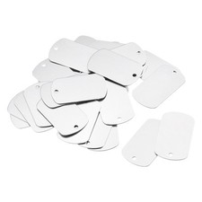 50 Stück Metallmarken Stanzen