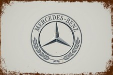 Blechschild mercedes benz x - 30,