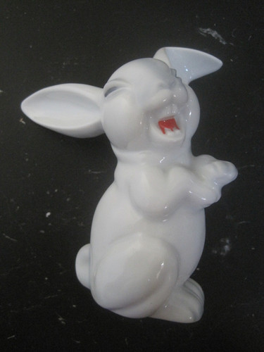 Rosenthal lachender hase - -,