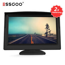 5 Zoll TFT LCD Farb Monitor Für Auto KFZ LKW RV BUS Einparkkamera Rückfahrkamera
