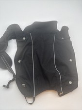 Trixie Hunde Regenmantel Mantel Raincoat Dog Paris Schwarz kariert 32 Cm