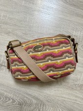 FOSSIL ZB5259 Explorer Canvas Tasche Handtasche Crossbody tolles, buntes Muster