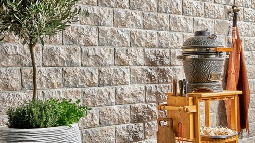 24m stone design decor - 24m²,