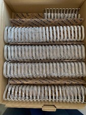 Renz Drahtbinderücken für Bindungen 2:1 (23 Ringe), 32 mm, 12 Stück, weiß,