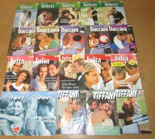 20 Cora Romane, Baccara Romana Tiffany Julia, Romanhefte Taschenheftformat bk611