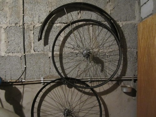 Altes nsu fahrrad vorder u - nsu,
