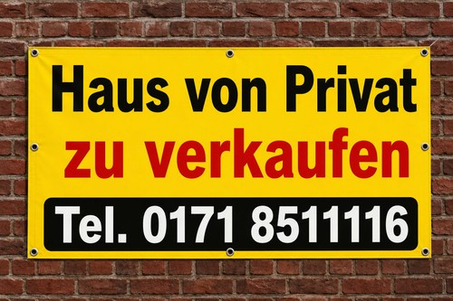 Werbebanner immobilie - werbebanner, zu