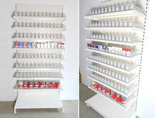 Zigarettenregal Tegometall Wandregal Zigaretten Tabak Kiosk Spätkauf Eden/Vendox