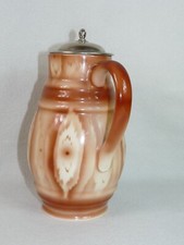 alte Kakaokanne + Deckel