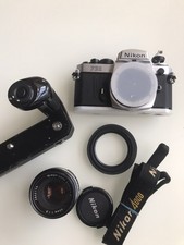 Nikon FE 2 Chrom + 1,8/50 ( AI-S)+ MD12