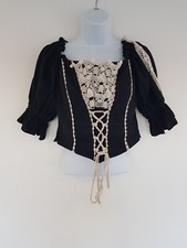 Vintage shirt korsett top - vintage,