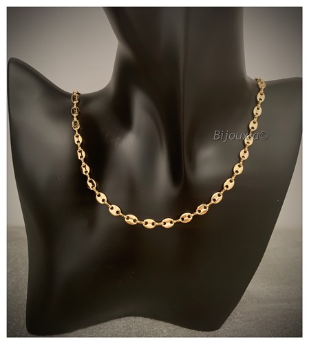 Kette maschen kaffee x - cm,