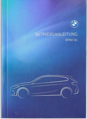 Bmw 1er f40 betriebsanleitung - f40,