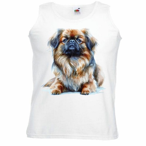 Tank top pekinese hunderasse - top,