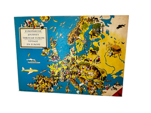 Europareise 1954 ravensburger - europareise,