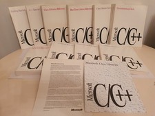 Microsoft C C++ Handbuch Set