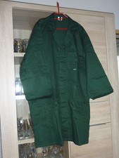 Herren Arbeitskittel 62 Grün Berufsmantel Gala-Bau Forst Wald