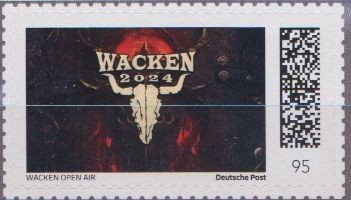 Briefmarke wacken - briefmarke, (95)
