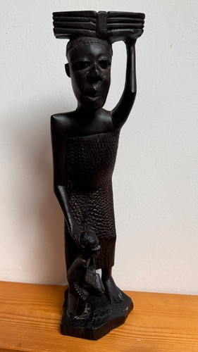 Edle ebenholz skulptur - edle,