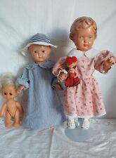 "Schildkröt" 2 Vintage Puppen