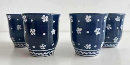 Gmundner keramik dirndl blau - keramik,