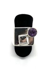 925/ Silber Ring, Damen Ring, Amethyst, Gr. 56, guter Zustand.