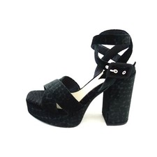 Sandaletten ash schwarz - schwarz, 39