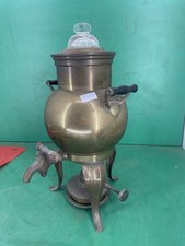 9/3/121 Samowar Messing Teemaschine antik