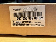 Original Porsche 997/2-S  Ascher Sandbeige Mittelkonsole