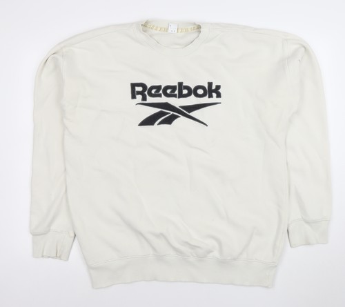 Reebok herren weiß logo - reebok,