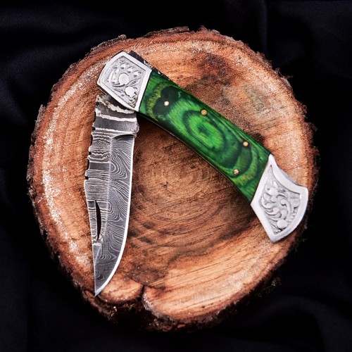 Damast klappmesser - damast,