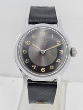 Junghans Red Pointer Militär Men's Wrist Watch Cal J 98