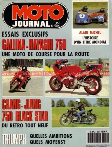 Motorrad journal 954 triumph - motorrad,