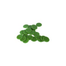 Spielchips grün - 15, mm