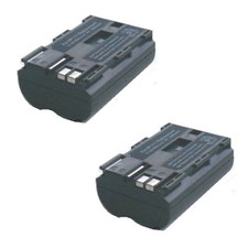 2 Akkus neu für Canon PowerShot G1 G2 G3 G5 G6 Pro1 Pro 90 IS Battery Pack Accus