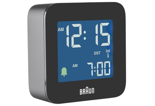 Braun digitaler funk wecker - braun, funk-wecker