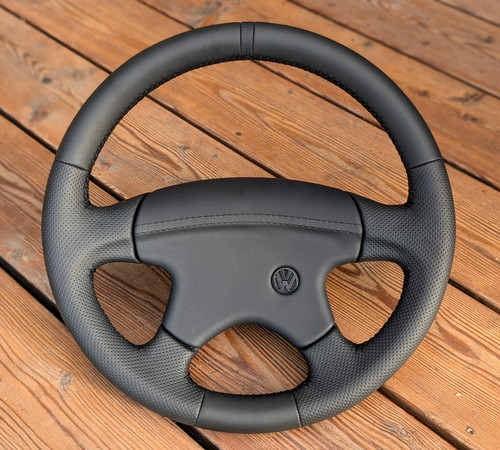 Neu lederlenkrad für - lederlenkrad, vw