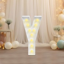Licht auf Buchstaben weiße