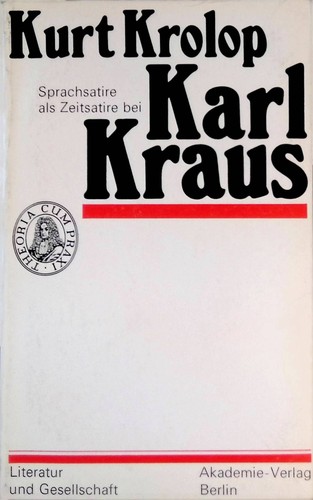Sprachsatire als zeitsatire - als,