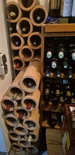 Weinregal aus stapelbaren Tonrohren zu verschenken- Abholen in Oberursel/ Taunus