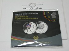 20 Euro Silber coloriert PP