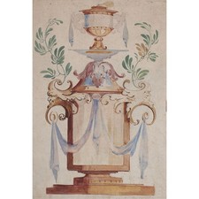 Entwurf Fresko Monument