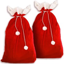 Jonami Weihnachtssack XXL 2 Nikolaussack Weihnachtsmann Sack Santa Sack
