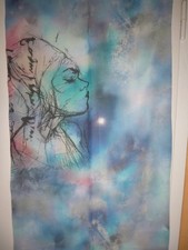 61b)Organza Stoffreste höhe