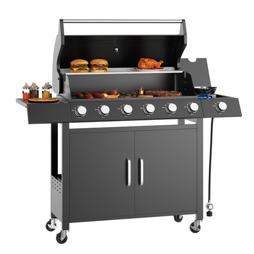 Brenner gasgrill bbq - 6+1,